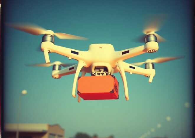 Revolutionizing Deliveries with AI-Powered Drones