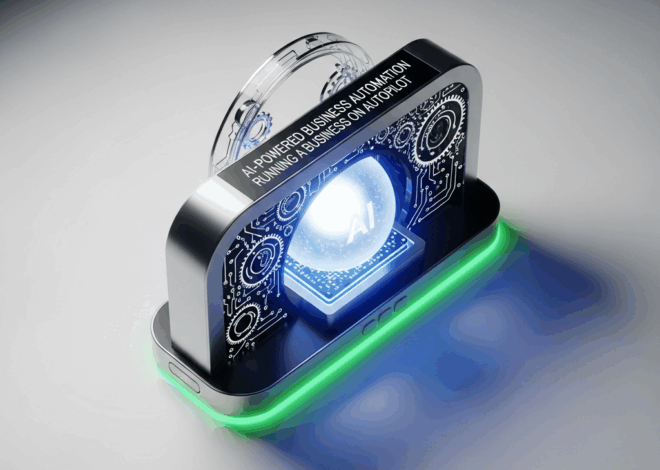 AI-Powered Business Automation – Running a Business on Autopilot