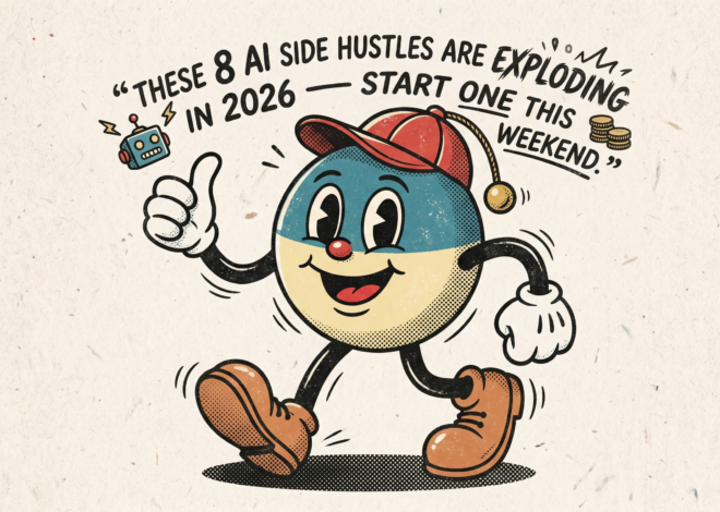 These 8 AI Side Hustles Are Exploding in 2026 — Start One This Weekend