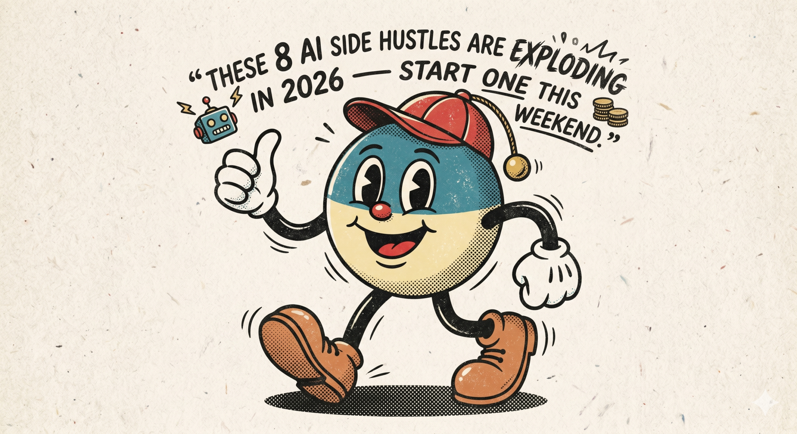 These 8 AI Side Hustles Are Exploding in 2026 — Start One This Weekend