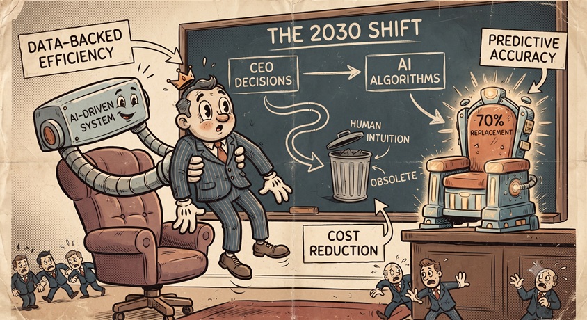 Why 70% of CEOs Will Be Replaced by AI-Driven Systems by 2030
