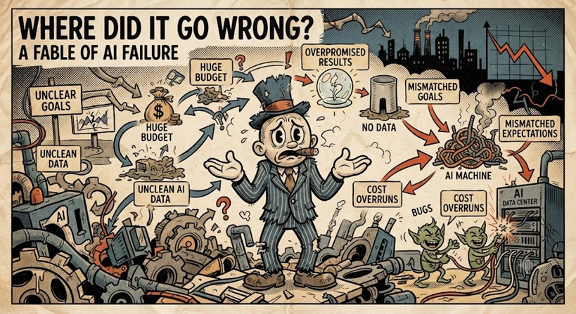 Why Your AI Project Failed: A CEO’s Post-Mortem