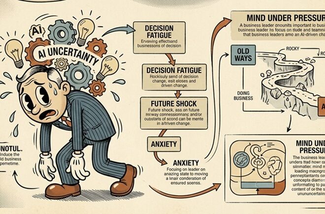 The Psychological Toll of Leading Through AI Change