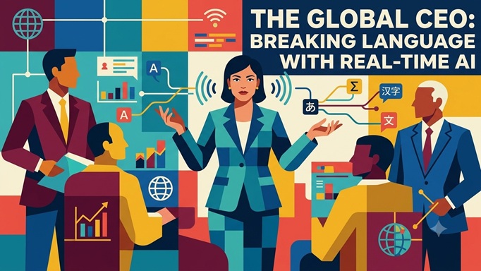The Global CEO: Breaking Language Barriers with Real-Time AI