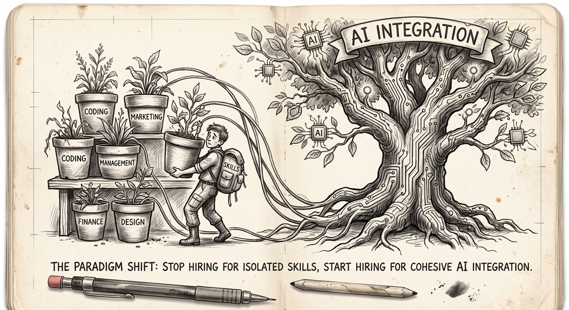 Stop Hiring for Skills, Start Hiring for AI Integration