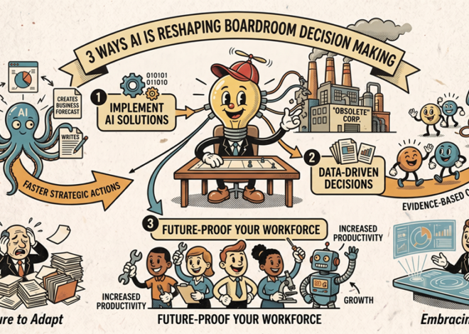 3 Ways AI is Reshaping Boardroom Decision Making