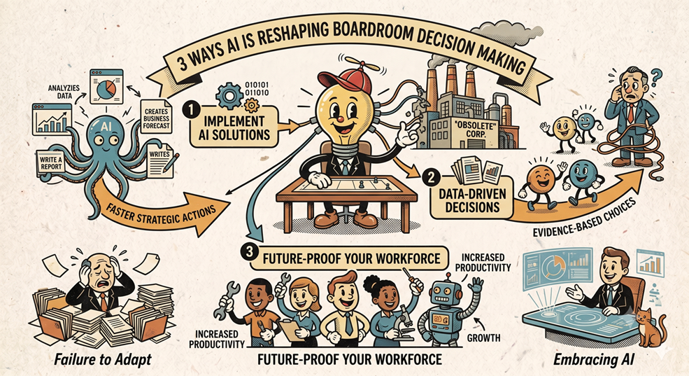 3 Ways AI is Reshaping Boardroom Decision Making