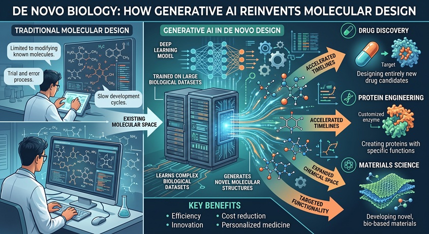 De Novo Biology: How Generative AI Reinvents Molecular Design