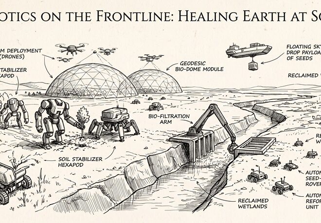 Robotics on the Frontline: Healing Earth at Scale